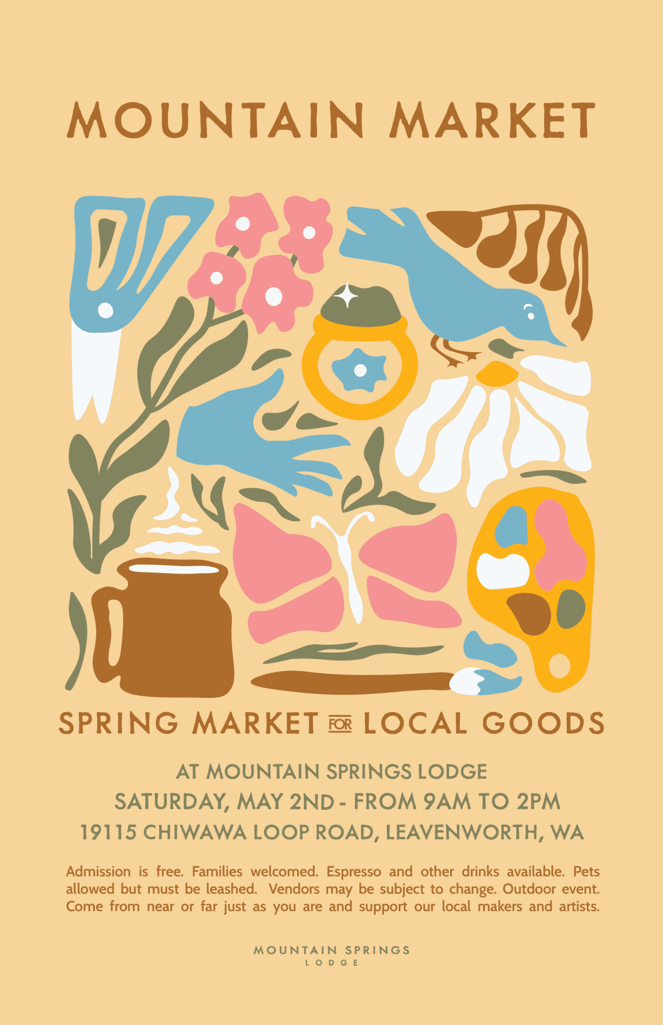 Spring Market at Mountain Springs Lodge