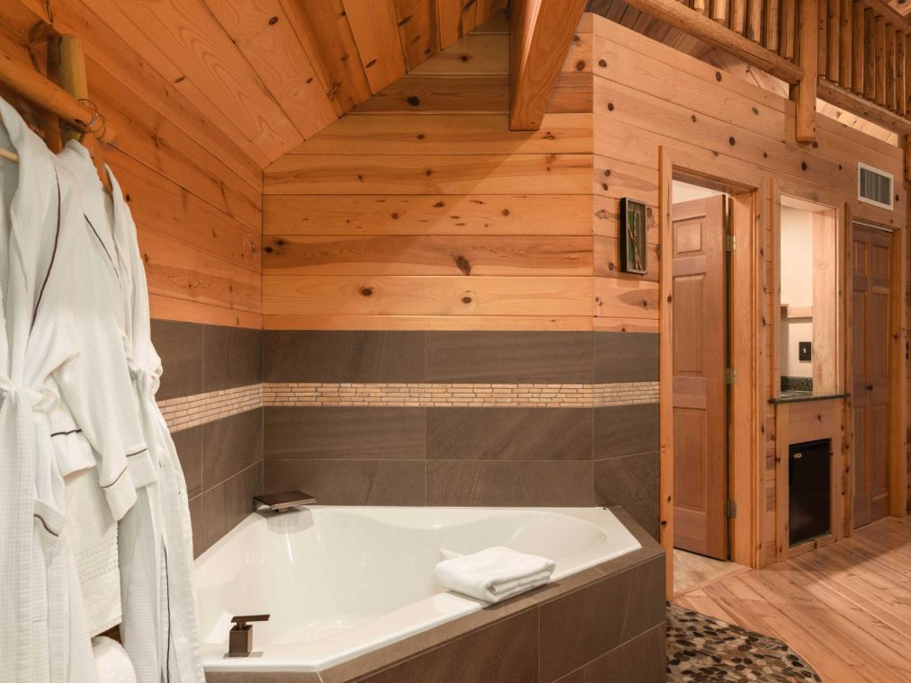 corner tub